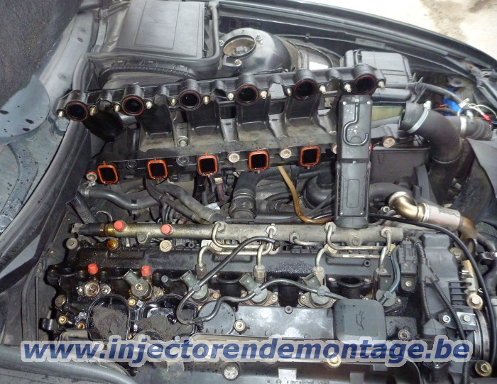 Injector removal from BMW with 3.0 diesel
                enigne