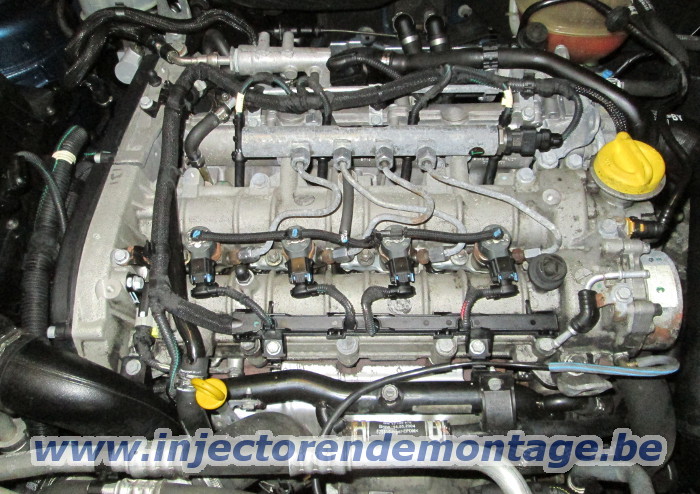 Injector removal from Opel / Saab with 1.9
                engine